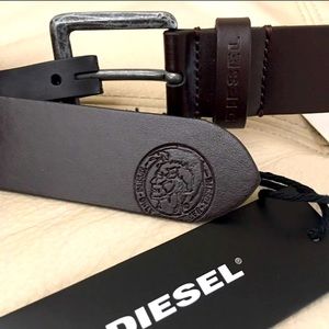 NWT Men’s Diesel Leather Belt